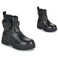 Chaussures Fille Boots Sharp Gioseppo KELLS Noir