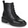 Chaussures Femme Boots Only ONLBOLD-17 PU LACE UP BOOT Noir
