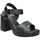Chaussures Femme Sandales et Nu-pieds Isteria 23027 Noir