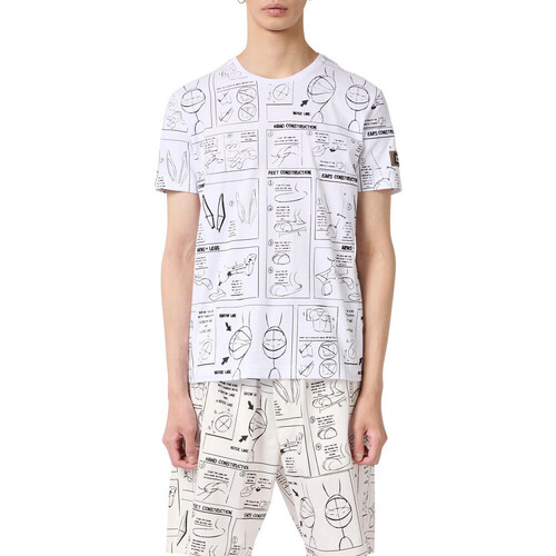 Vêtements Homme Citrouille et Compagnie Iceberg T-shirt  blanc - I1PF018 6301 1101 Blanc
