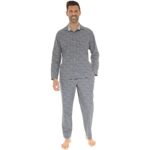 Vêtements Homme Pyjamas / Chemises de nuit Pilus PYJAMA TAILLEUR BLEU XAO Bleu