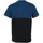Vêtements Homme T-shirts manches courtes Fred Perry Branded Colour Block T-Shirt Bleu