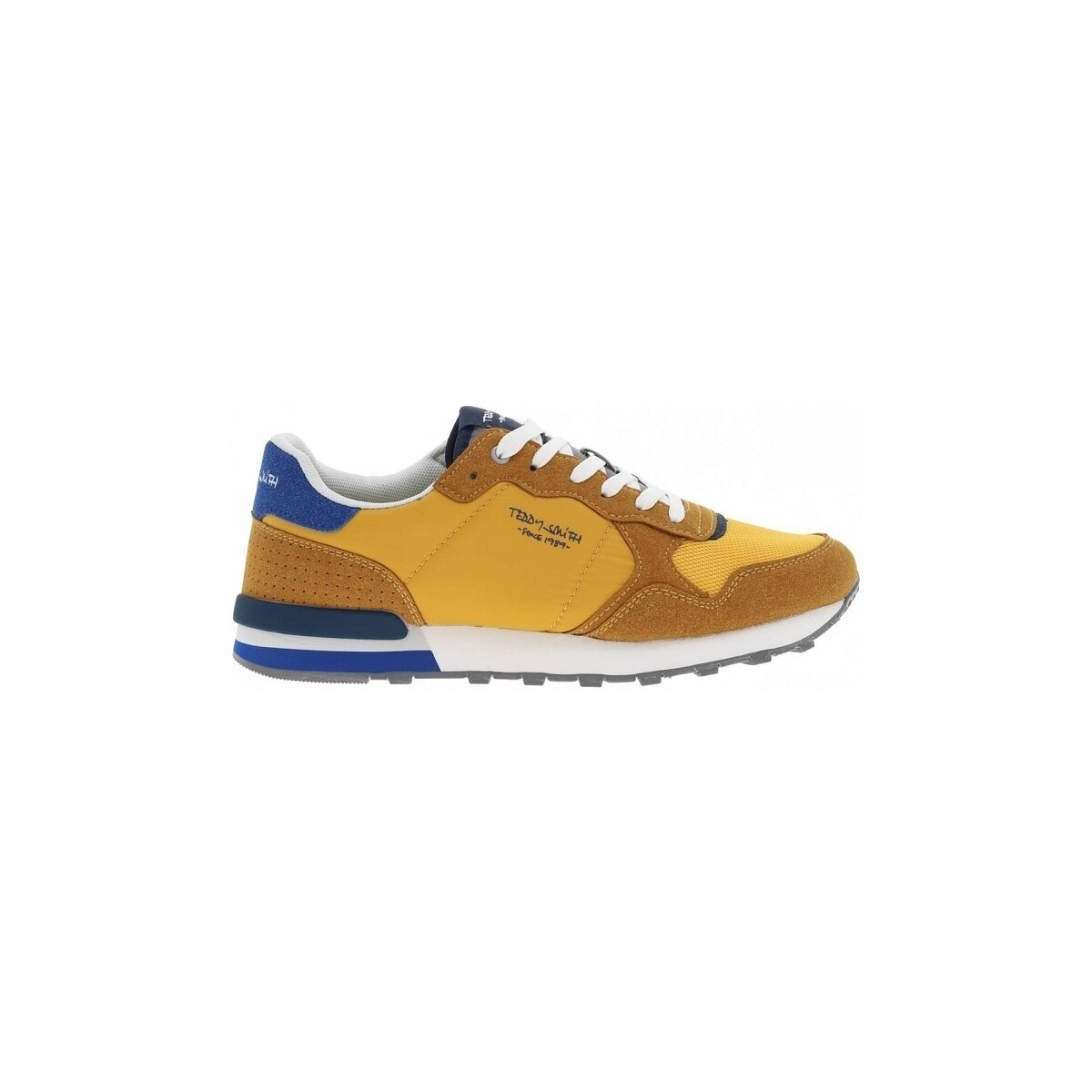 Chaussures Homme Baskets mode Teddy Smith 71632 Jaune