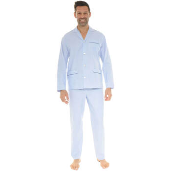 Vêtements Homme Pyjamas / Chemises de nuit Pilus PYJAMA TAILLEUR BLEU XYLER BLEU