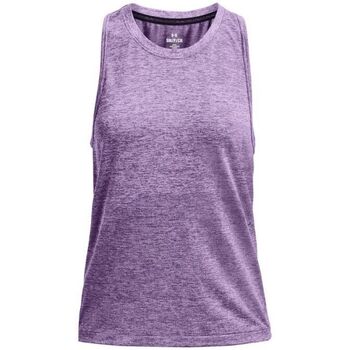 Vêtements Femme Débardeurs / T-shirts sans manche Under Armour Charged Débardeur Seamless Femme Retro Purple/Reflective Violet