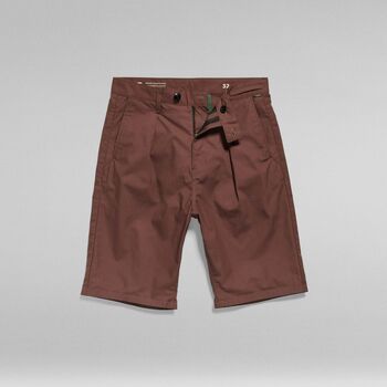 Vêtements Homme Sleeve Shorts / Bermudas G-Star Raw D21458 D387 WORKER SHORT CHINO-C964 BROWN STONE Marron