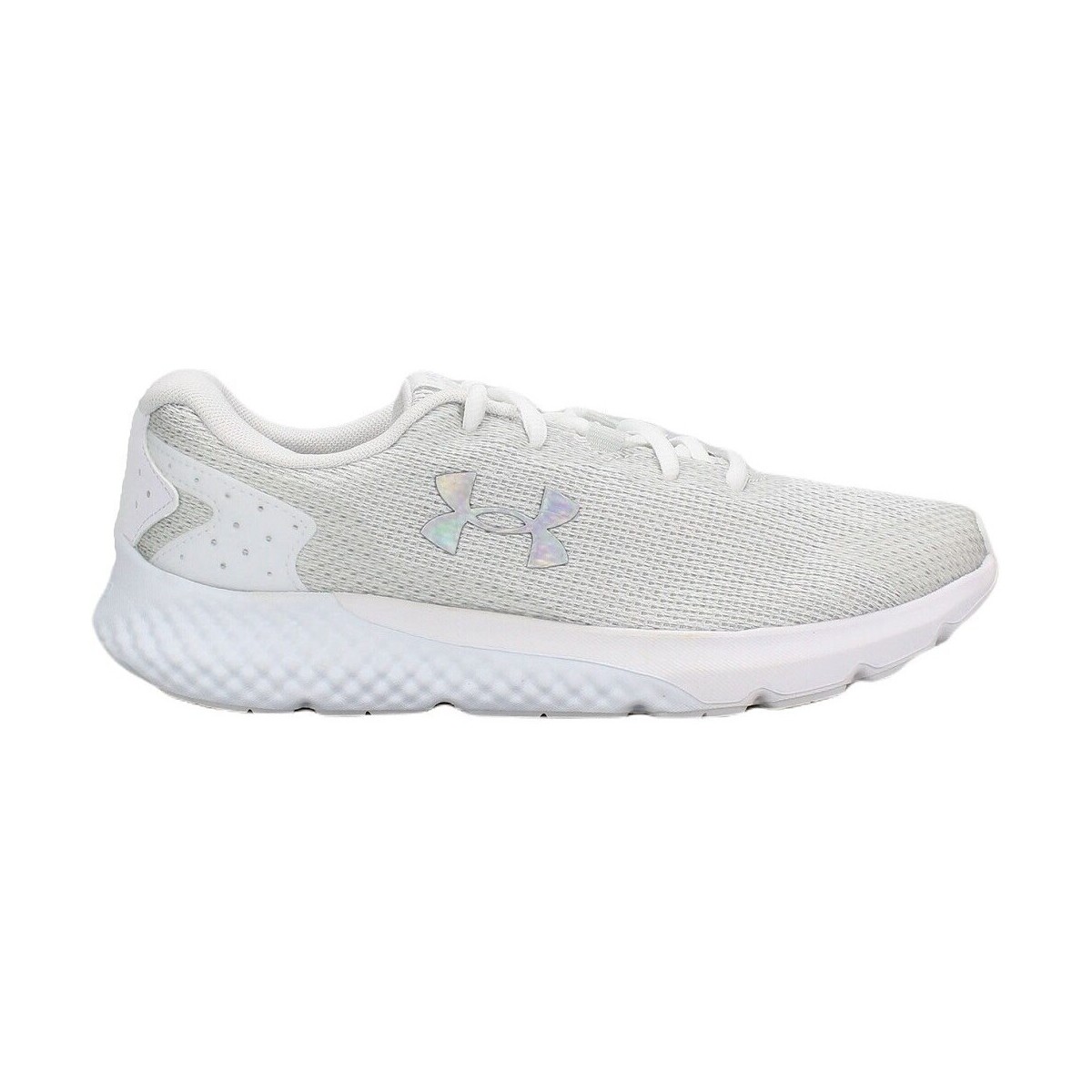 Chaussures Femme Baskets basses Under Armour Charged Rogue 3 Blanc