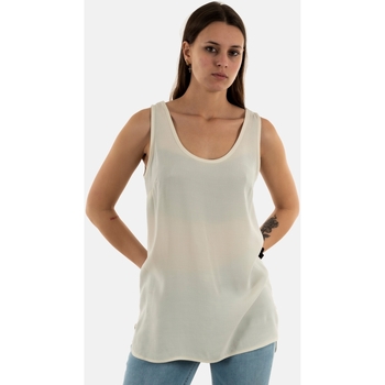 Vêtements Femme Débardeurs / T-shirts sans manche Lauren Vidal de2064 Blanc