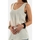 Vêtements Femme Débardeurs / T-shirts sans manche Lauren Vidal de2064 Blanc