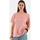 Vêtements Femme T-shirts manches courtes Superdry w1010865a Rose