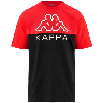 Vêtements Homme T-shirts manches courtes Kappa T-shirt  Emir Sportswear Rouge, noir