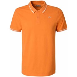Vêtements Homme T-shirts & Polos Kappa Polo  Ezio Sportswear Orange, blanc