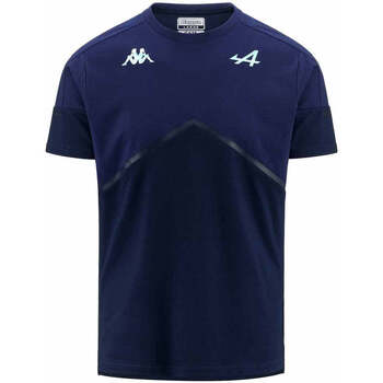 Vêtements Garçon T-shirts manches courtes Kappa T-Shirt Aybi BWT Alpine F1 Team 2023  Bleu Bleu foncé, bleu clair