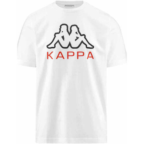 Vêtements Homme T-shirts manches courtes Kappa T-shirt  Edgar Sportswear Blanc