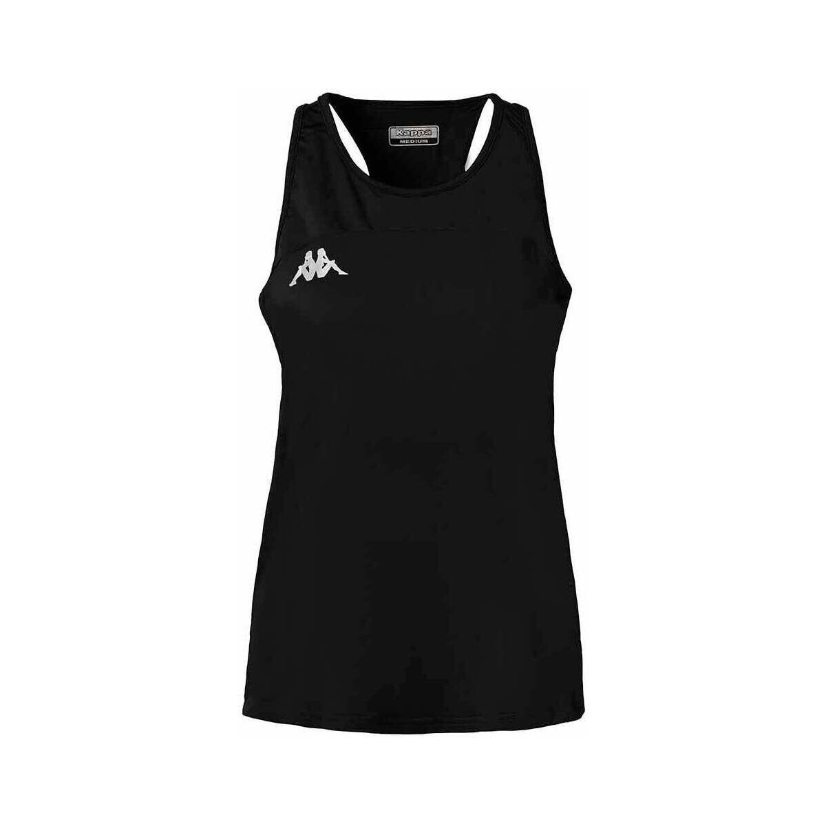Vêtements Femme T-shirts manches courtes Kappa Débardeur Kombat Egira Sportswear Noir
