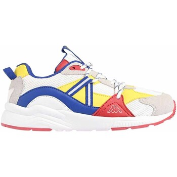 Chaussures Garçon Baskets mode Kappa Sneakers  London Sportswear Blanc, rouge, bleu