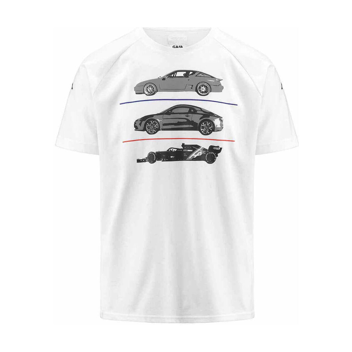 Vêtements Garçon T-shirts manches courtes Kappa T-Shirt Argla BWT Alpine F1 Team 2023  Blanc Blanc