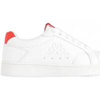 Chaussures Garçon Baskets mode Kappa Chaussures lifestyle Adenis Lace Blanc, rouge, blanc cassé