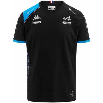 Vêtements Garçon T-shirts manches courtes Kappa T-Shirt Amiry BWT Alpine F1 Team 2023  Noir Noir, bleu