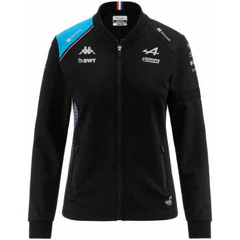 Vêtements Femme Sweats Kappa Veste zippé Atrisa BWT Alpine F1 Team 2023  Noir Noir