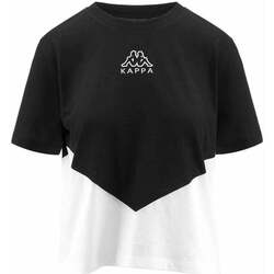 Vêtements Femme T-shirts manches courtes Kappa T-shirt  Ece Sportswear Noir