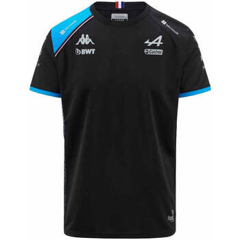 Vêtements Garçon T-shirts manches courtes Kappa T-Shirt Abolim BWT Alpine F1 Team 2023  Noir Noir, bleu