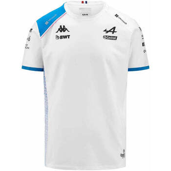 Vêtements Homme Taies doreillers / traversins Kappa T-Shirt Amiry BWT Alpine F1 Team 2023  Blanc Blanc