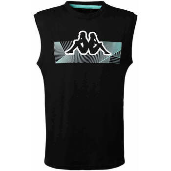 Vêtements Homme T-shirts manches courtes Kappa Top  Erfin Sportswear Noir