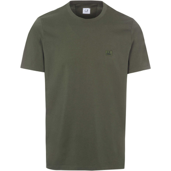 Vêtements Homme T-shirts manches courtes C.p. Company 14CMTS068A Vert