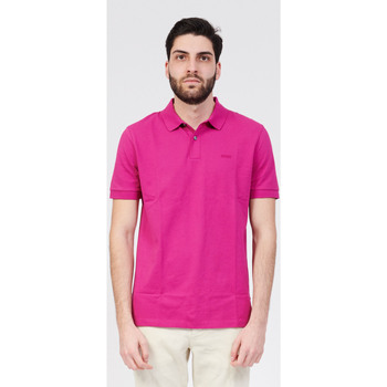 Vêtements Homme T-shirts & Polos BOSS Polo Pallas avec logo brodé Rose
