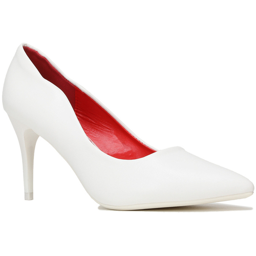 Chaussures Femme Escarpins La Modeuse 14625_P38370 Blanc