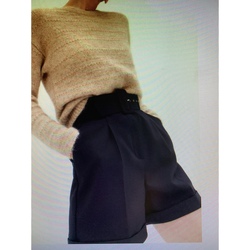Vêtements Femme Shorts / Bermudas Caroll Short taille haute Noir