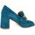 Chaussures Femme Mocassins Pao Mocassins cuir velours Bleu