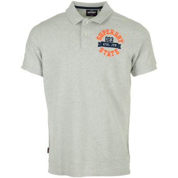 Vêtements Homme T-shirts & Polos Superdry Classic Superstate Polo gris