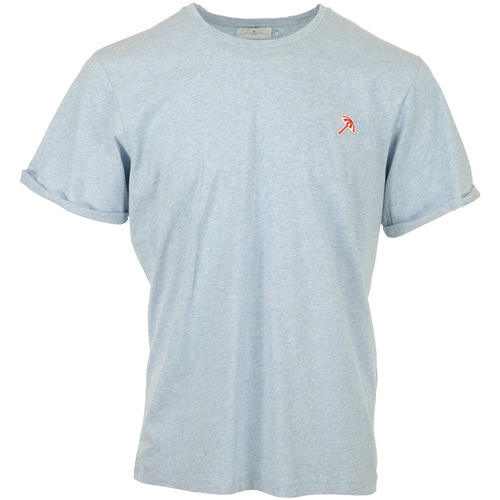 Vêtements Homme T-shirts manches courtes Cuisse De Grenouille Caillou 03 Tee Bleu