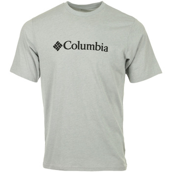 Vêtements Homme T-shirts tri manches courtes Columbia CSC Basic Logo Gris