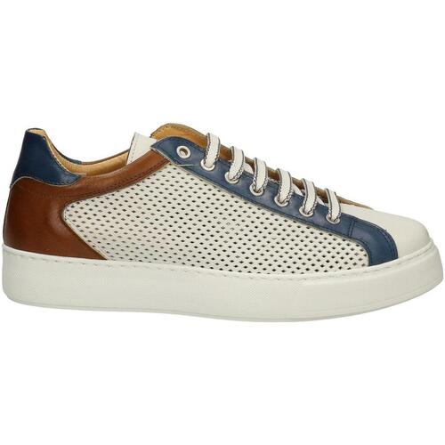 Chaussures Homme Baskets mode Exton COMB.2 Blanc