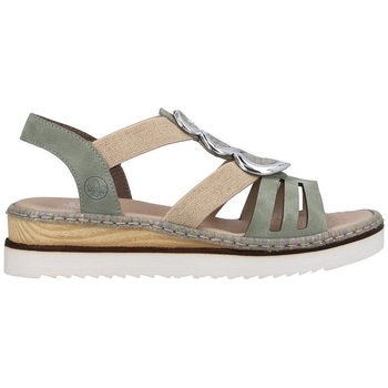Rieker 679L4 Vert - Chaussures Sandale Femme 74,90 €