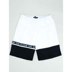 Vêtements Garçon Maillots / Shorts de bain Print Balmain  Blanc