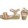 Chaussures Fille Multisport MTNG Sandale fille MUSTANG KIDS 48748 beige Blanc