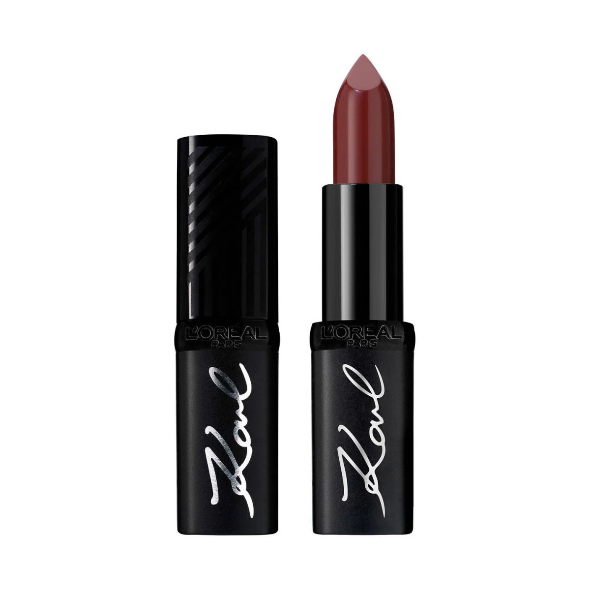 Beauté Femme Rouges à lèvres L'oréal Rouge à Lèvres Karl Lagerfeld Marron