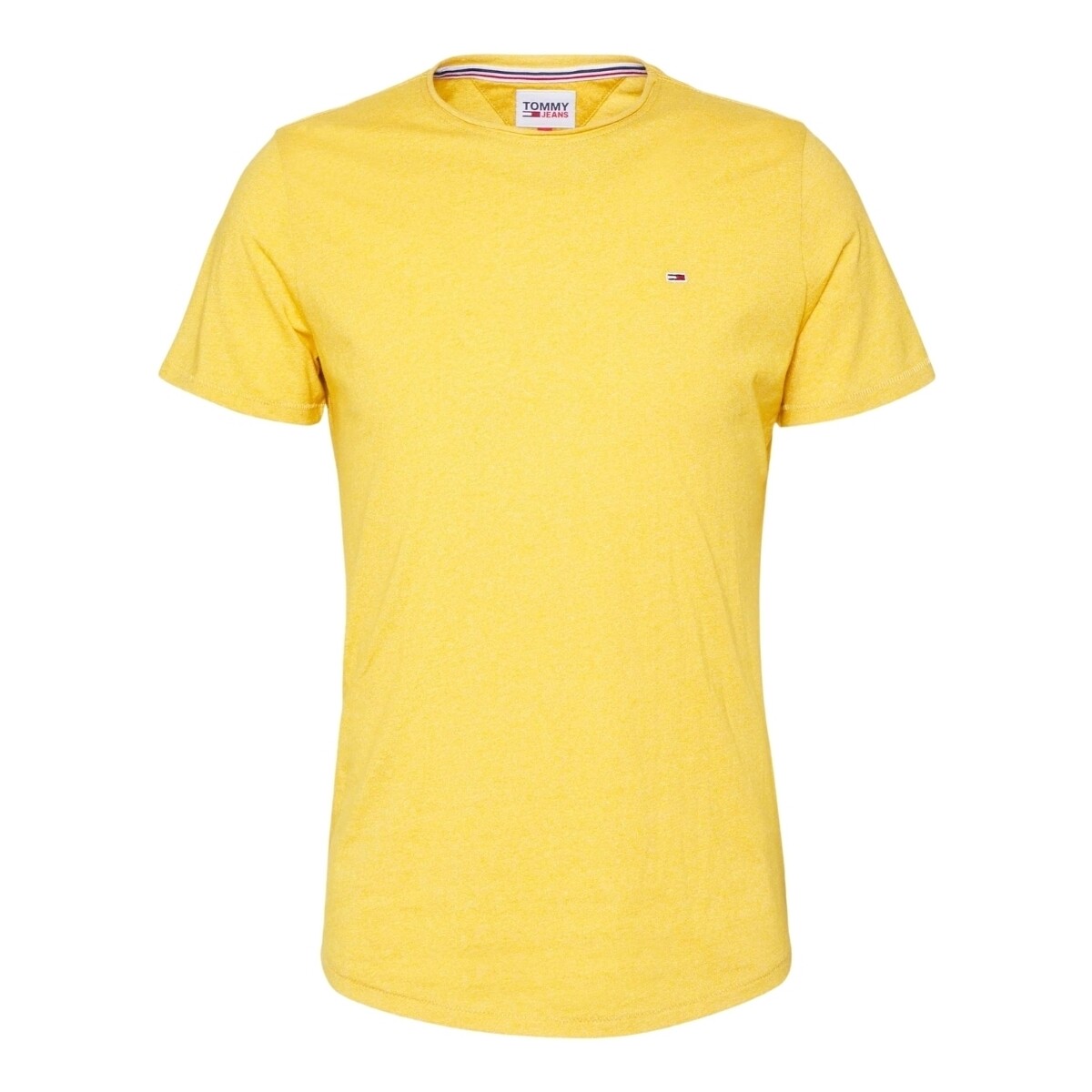 Vêtements Homme T-shirts & Polos Tommy Jeans T Shirt homme  Ref 59565 ZGQ Jaune Jaune