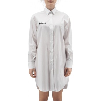 Vêtements Femme Back To School Disclaimer Chemise longue  motifs Blanc