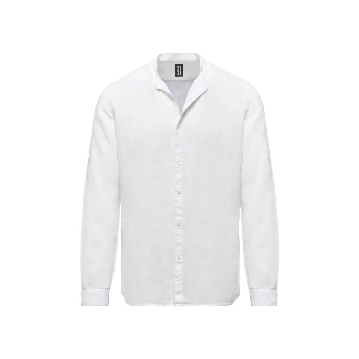 Vêtements Homme Chemises manches longues Bomboogie SM6401 T LI2-00 OPTIC WHITE Blanc