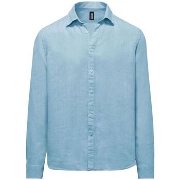 Vêtements Homme Chemises manches longues Bomboogie SM6402 T LI2-23 DUSTY SKY Bleu
