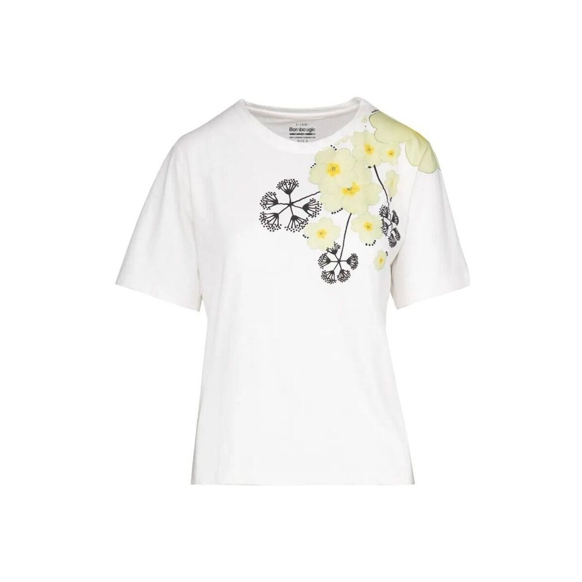 Vêtements Femme T-shirts & Polos Bomboogie TW 7995 T JSNS-01 Blanc