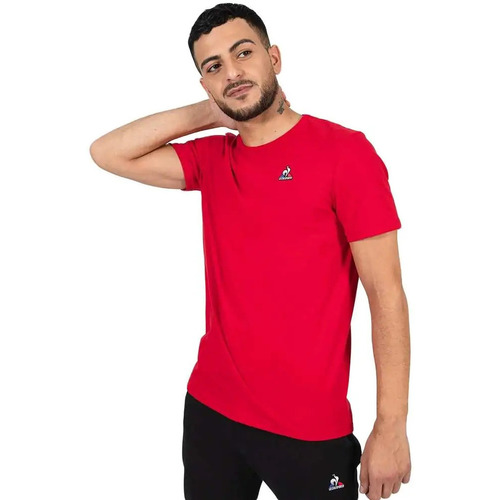 Vêtements Homme Ton sur ton Le Coq Sportif Essential logo Rouge