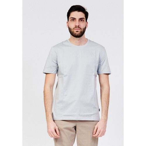 Vêtements Homme T-shirts & Polos BOSS T-shirt slim à col rond Tessler Gris