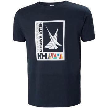 Vêtements Homme T-shirts the manches courtes Helly Hansen  Bleu