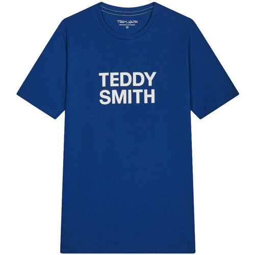 Vêtements Garçon Blue Waffle Zip Through Hoodie Teddy Smith 61002433D Bleu